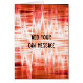 Red zigzag pattern cards (Front)