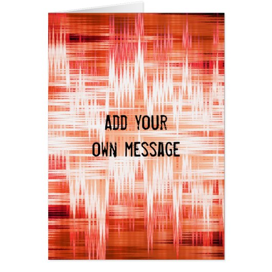 Red zigzag pattern cards (Front)