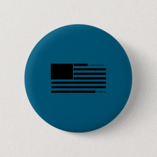 Redacted american flag censored usa satire button
