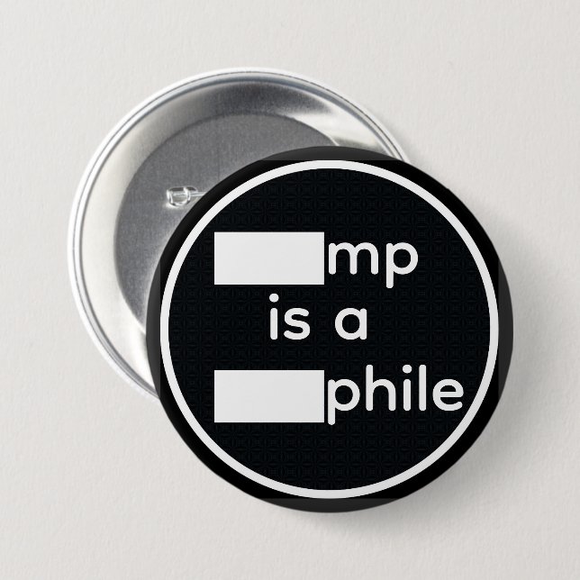 Redacted Button (Front & Back)
