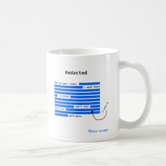Redacted Coffee Mug