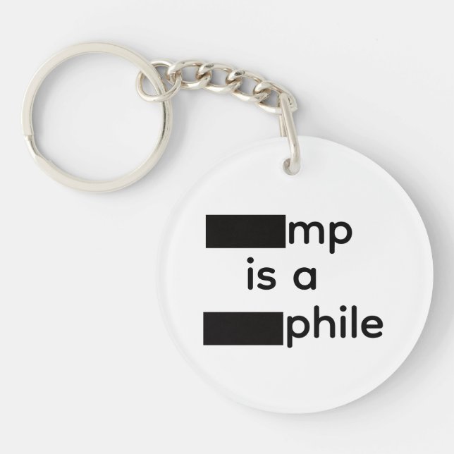 Redacted Keychain (Front)