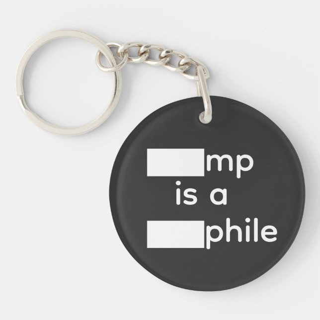 Redacted Keychain (Front)