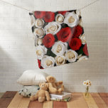 RedandWhiteRoses Baby Blanket