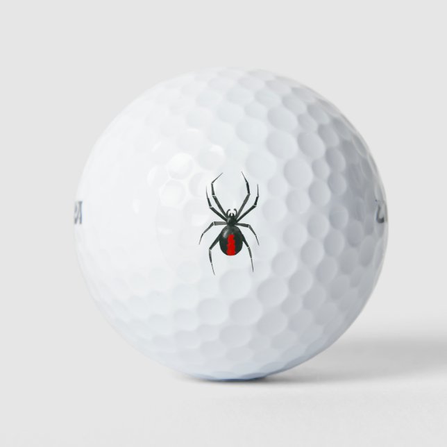 Redback spider golf balls (Front)