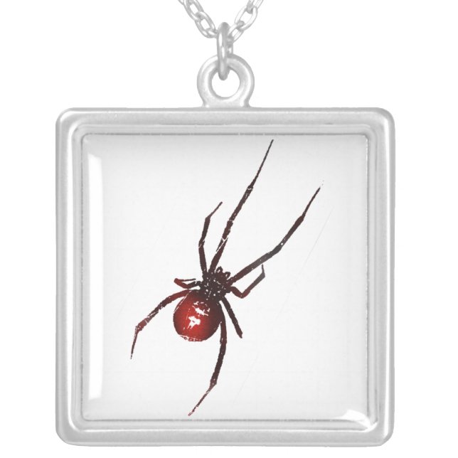 Redback Spider Necklace (Front)