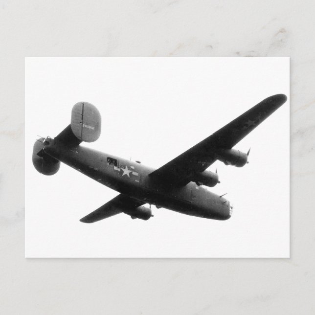 RedBallExpress Carpetbagger B-24 Liberator Postcard (Front)