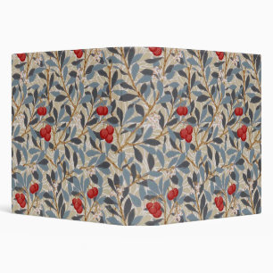 Redberry Tree, William Morris 3 Ring Binder
