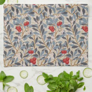 Redberry Tree, William Morris Kitchen Towel