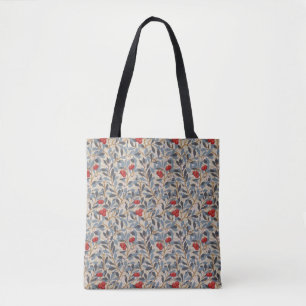 Redberry Tree, William Morris Tote Bag
