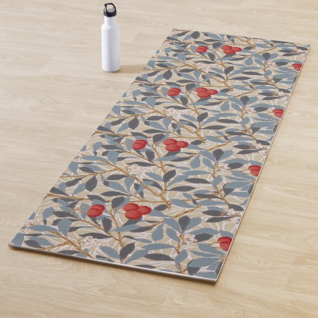 Redberry Tree, William Morris Yoga Mat (In Situ)