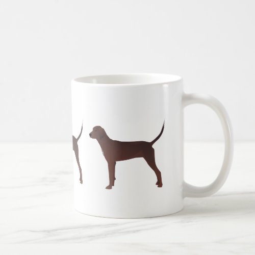 Redbone Coonhound Basic Breed Customizable Design Coffee Mug