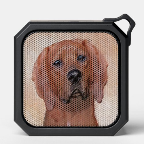 Redbone Coonhound Painting _ Cute Original Dog Art Bluetooth Speaker