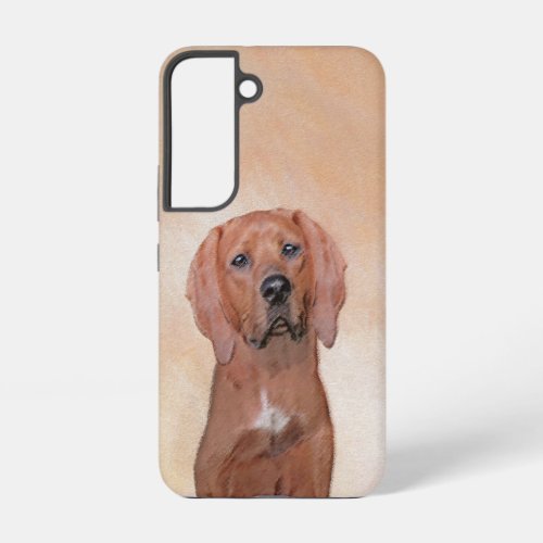 Redbone Coonhound Painting _ Cute Original Dog Art Samsung Galaxy S22 Case