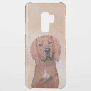 Redbone Coonhound Painting - Cute Original Dog Art Uncommon Samsung Galaxy S9 Plus Case