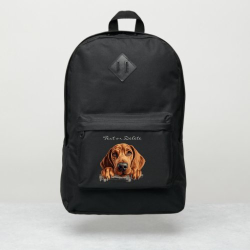 Redbone Coonhound Port Authority Backpack