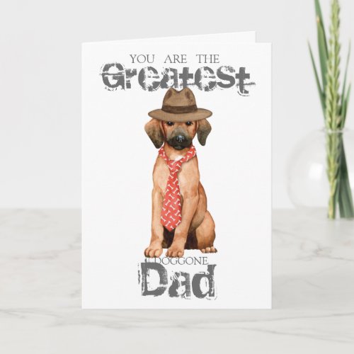 Redbone Dad Card