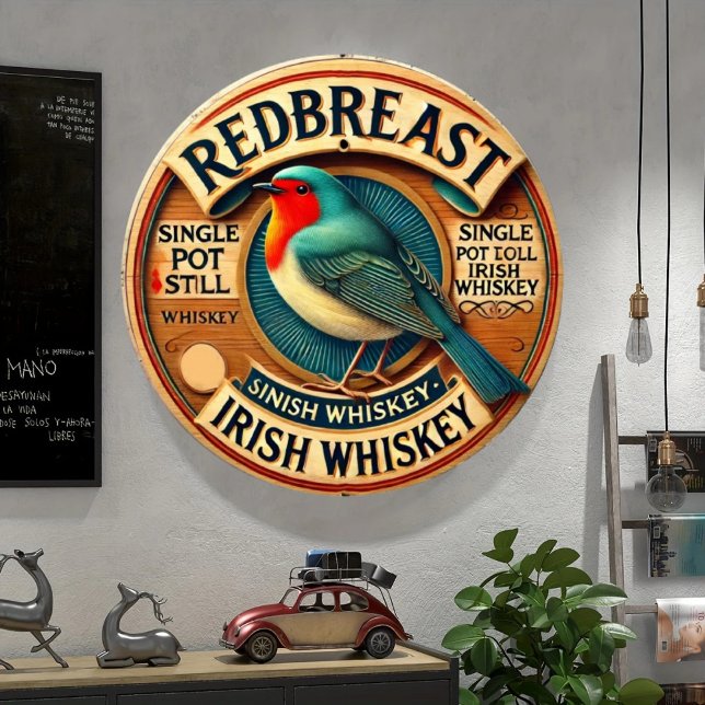 Redbreast Irish Whiskey Bird Logo  Sign (Creator Uploaded)