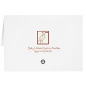 Redbreast Sunfish Card (Back Horizontal)