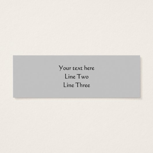 Redbud Bookmark - Skinny Profile (Back)