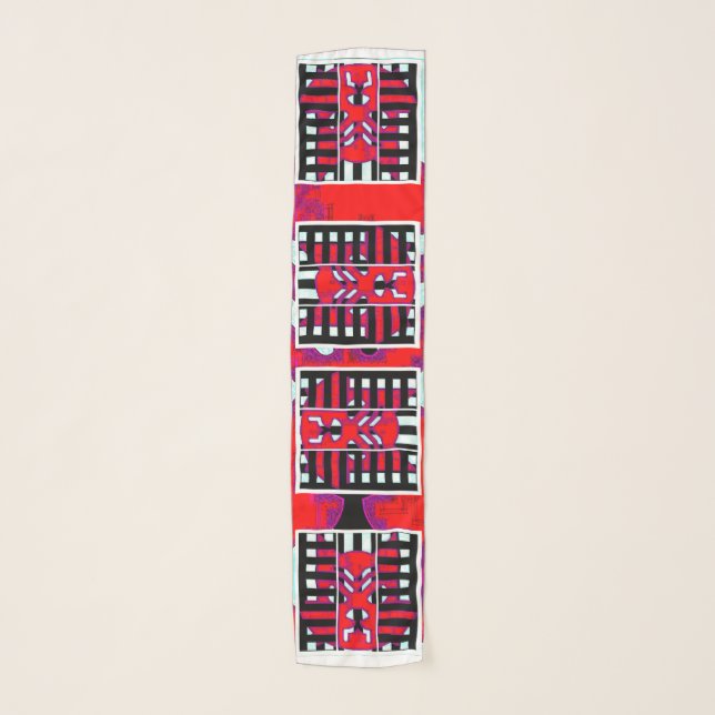 REDCat Rage Chiffon Scarf (Front)