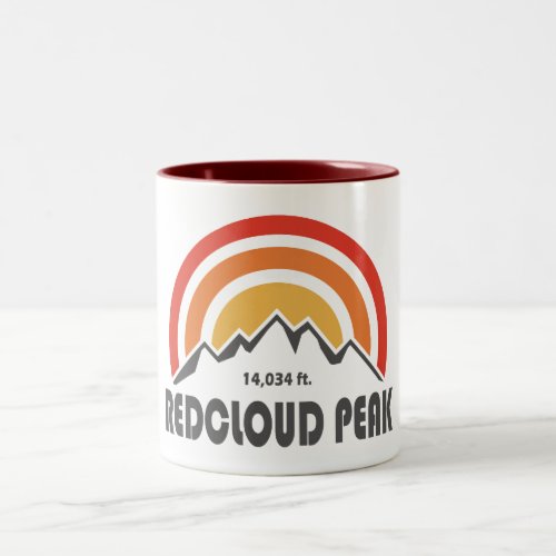 Redcloud Peak Two_Tone Coffee Mug