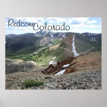 Redcone Colorado Scenic Poster by ArtisticAttitude at Zazzle