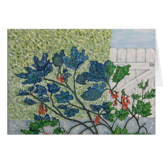 Redcurrant Berries Cards (Front Horizontal)