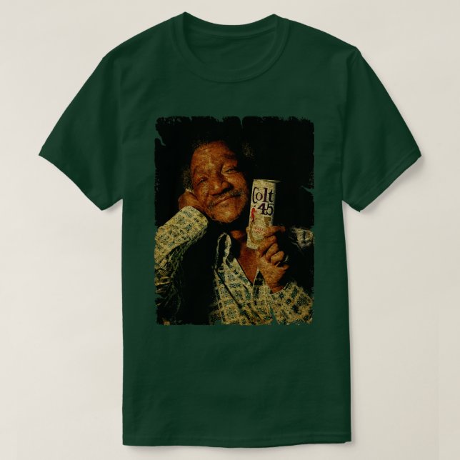 Redd Foxx Beer T-Shirt (Design Front)