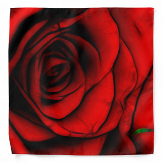 Reddest Rose Bandana