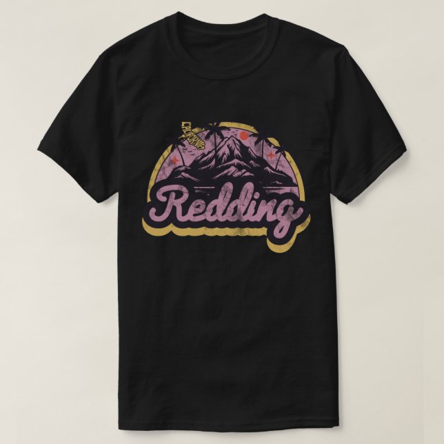 Redding, California T-Shirt (Design Front)