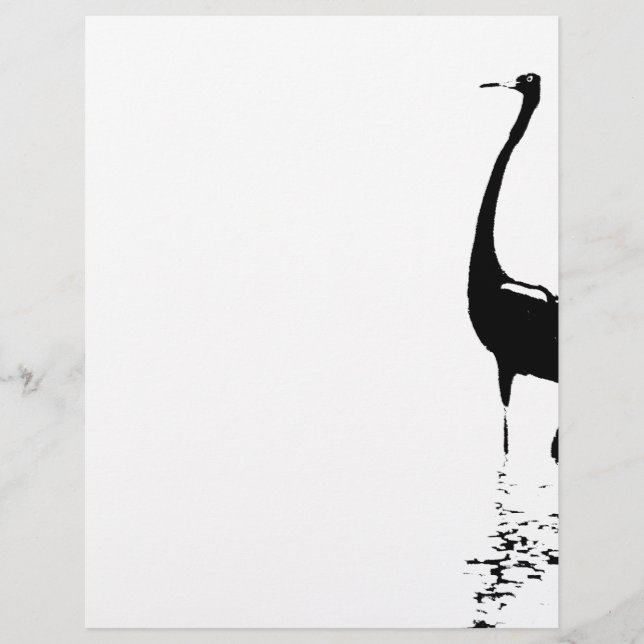 Reddish Egret Letterhead (Front)