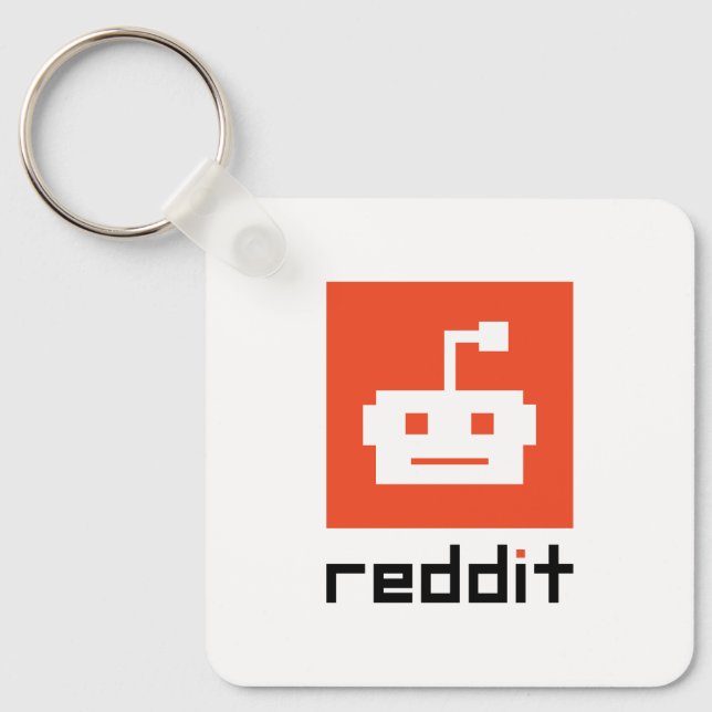 Reddit Logo  Keychain (Front)
