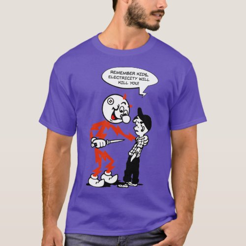 Reddy Kilowatt 4  T_Shirt