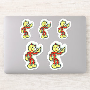Reddy Kilowatt 5 up Sticker