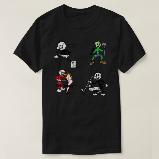 Reddy kilowatt sticker sheet Sticker.png T-Shirt (Design Front)