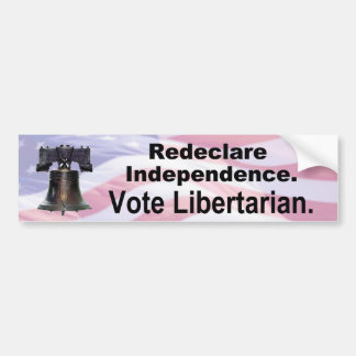 Redeclare Independence Bumper Sticker
