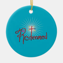 Redeemed Christian Cross Blue Green