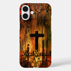Redeemed Cross iPhone 16 Plus Case