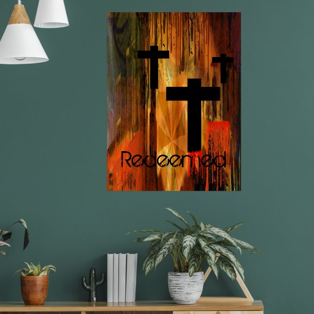 Redeemed Cross Poster (Living Room 1)