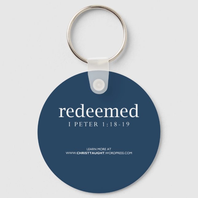 Redeemed Keychain (Front)