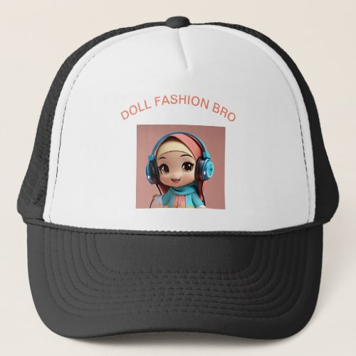 Redefine Doll Fashion Trucker Hat Chic