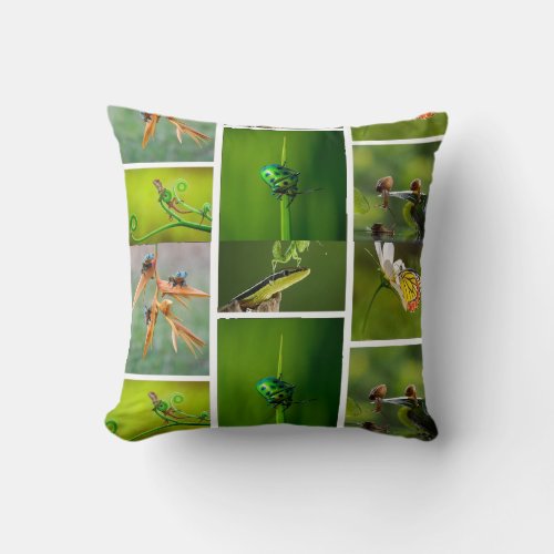 Redefining beauty beyond  throw pillow