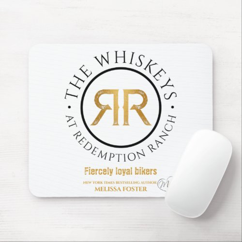 Redemption Ranch Whiskeys Logo Mouse Pad