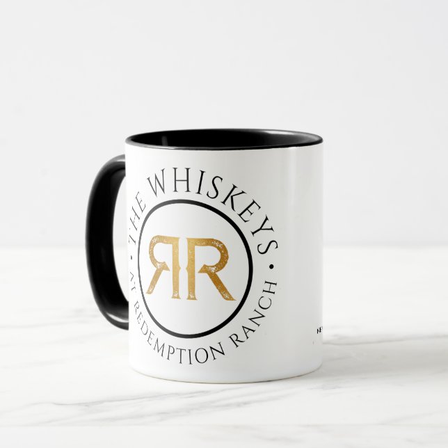 Redemption Ranch Whiskeys Logo Mug (Front Left)