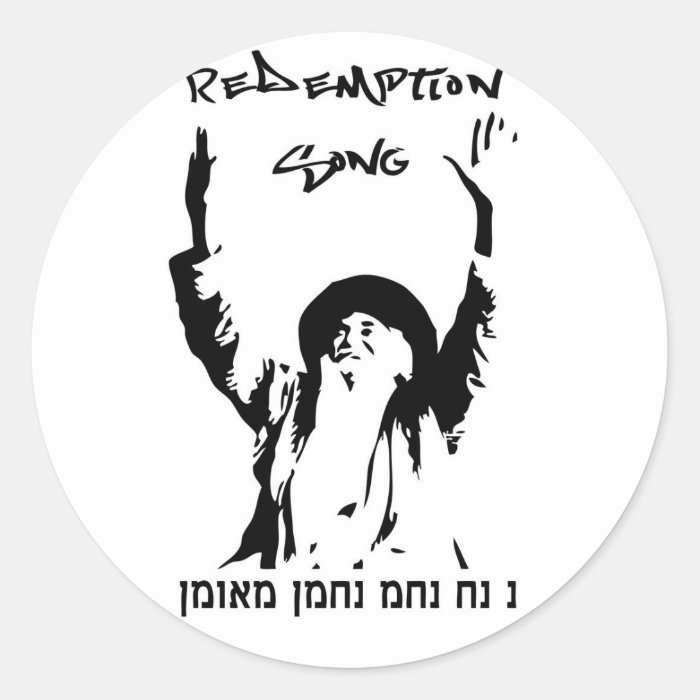 Redemption Song Sticker