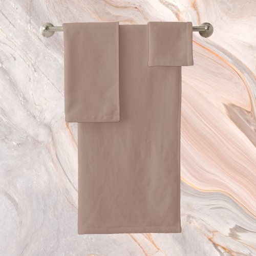 Redend Point Solid Color Bath Towel Set