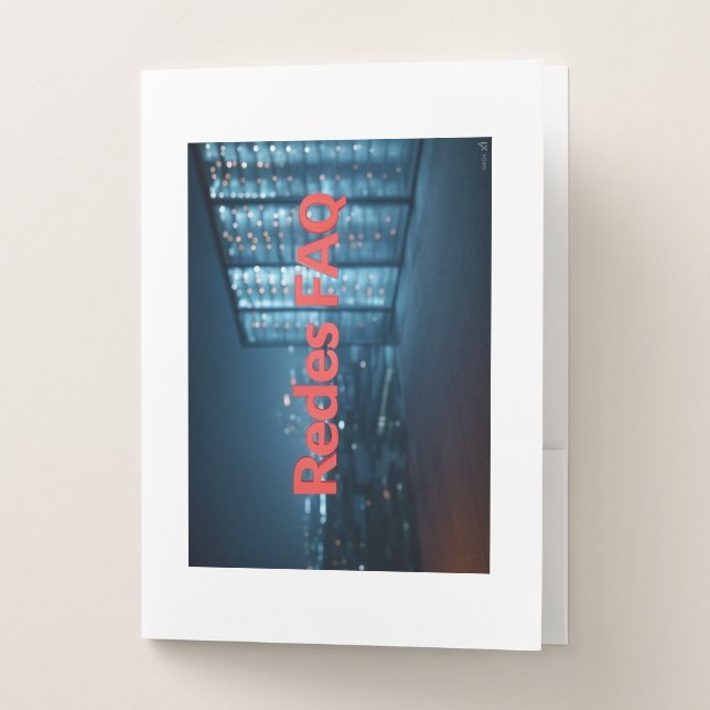 Redes FAQ Pocket Folder (Front)