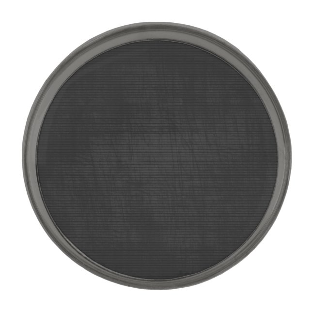 Redesign from Scratch - Create a Custom Gunmetal Finish Lapel Pin (Front)