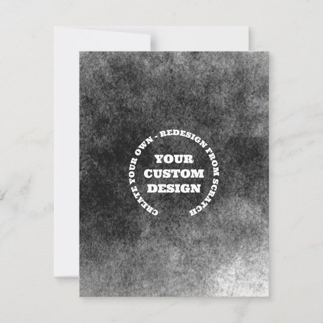 Redesign from Scratch - Create a Customized Note Card (Front)